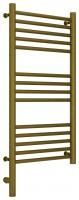 Полотенцесушитель электрический "БОГЕМА 3.0" прямая 800х400 / МЭМ левый (Состаренная бронза)