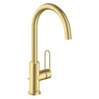 AX Uno Смеситель для раковины 240, цвет шлифованная медь AX Uno Смеситель для раковины 240, цвет шлифованная медь