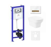 Комплект 6 в 1 Lavinia Boho Bristol Rimless 75110213, премиум со стеклянной клавишей