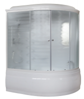 Душевая кабина Royal Bath RB 140ALP-C (матовое) левая Душевая кабина Royal Bath RB 140ALP-C (матовое) левая
