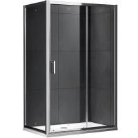 Душевой уголок Gemy S30191E-A90 130х90 профиль Хром стекло прозрачное Душевой уголок Gemy S30191E-A90 130х90 профиль Хром стекло прозрачное