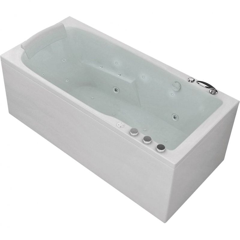 Акриловая ванна SSWW A1904 CGSP 170х80 R с гидромассажем