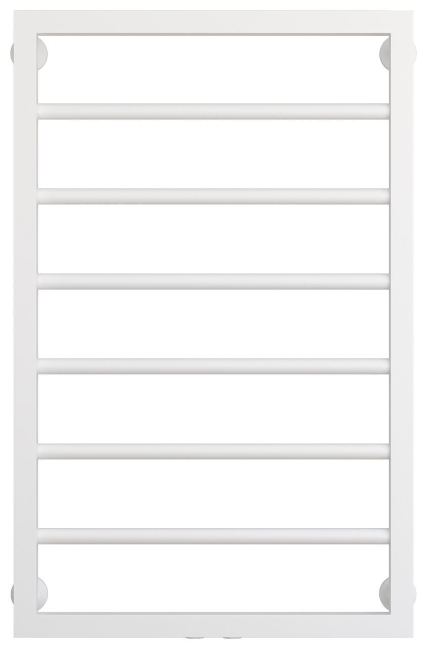 Полотенцесушитель водяной КАНЦЛЕР 800х500 (Матовый белый)