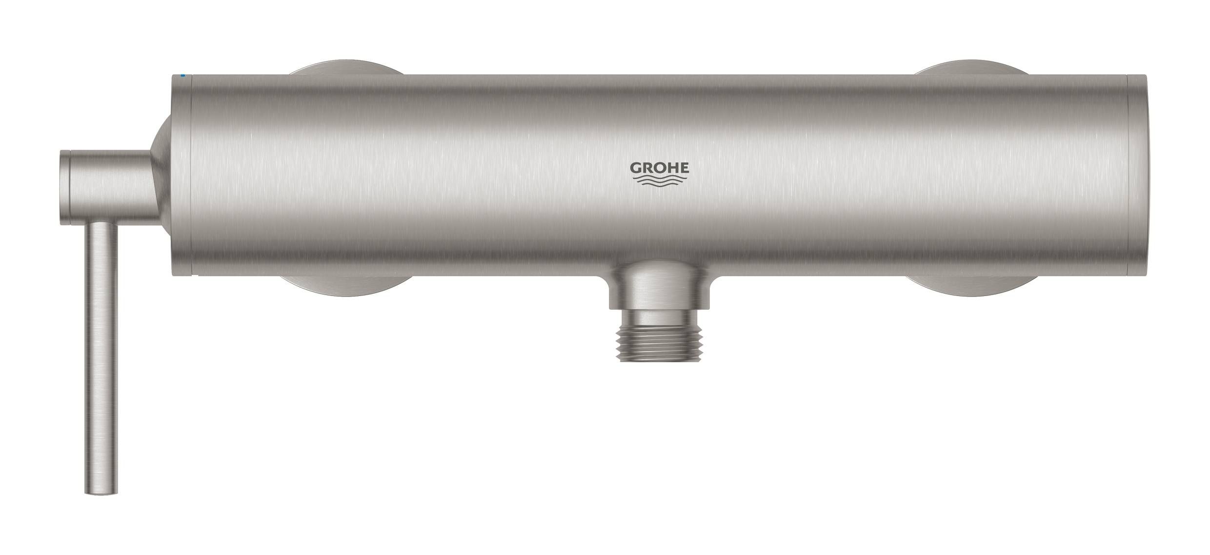 Смеситель для душа GROHE Atrio New, настенный монтаж, суперсталь (32650DC3)