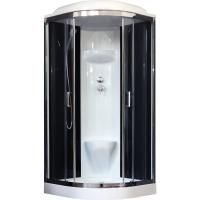 Душевая кабина Royal Bath RB 90HK6-BT-CH (черное/прозрачное) Душевая кабина Royal Bath RB 90HK6-BT-CH (черное/прозрачное)