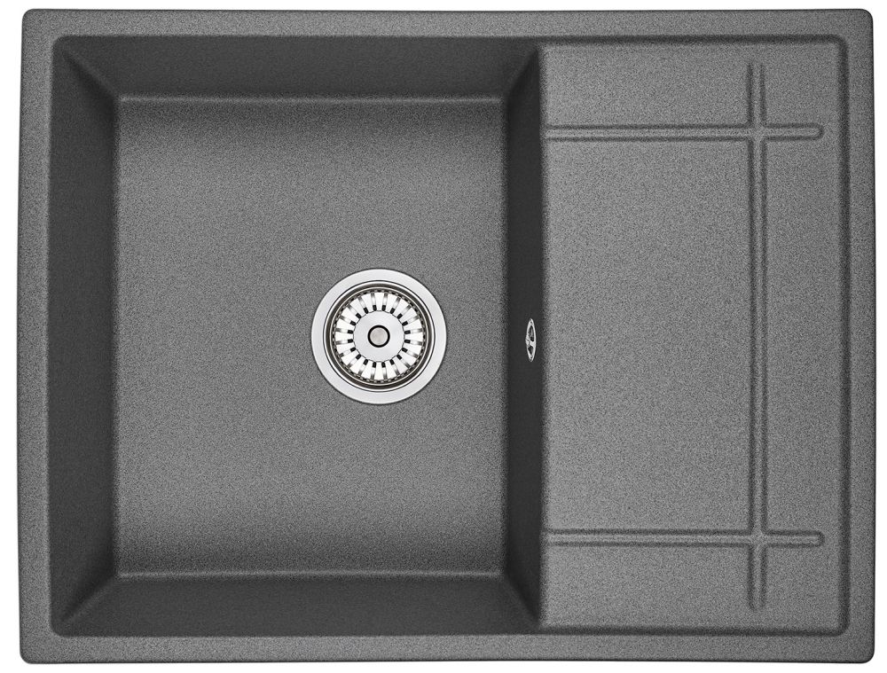 Кухонная мойка Granula 6501, ГРАФИТ, артикул 6501, ГРАФИТ