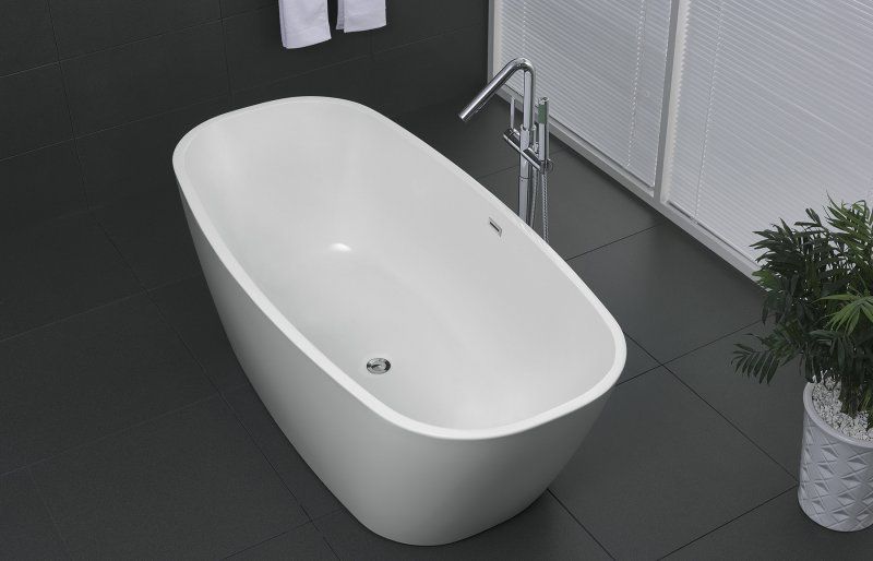 Акриловая ванна без перелива BELBAGNO BB72-1700-W0, 1700x780x600