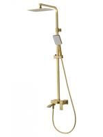 Душевая система WONZON & WOGHAND FIT, Брашированное золото (WW-88739009-BG)