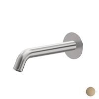 Newform X-STEEL 316 Излив для ванны, настенный, L=226 мм, G3/4" , цвет: PVD Brushed pale gold Newform X-STEEL 316 Излив для ванны, настенный, L=226 мм, G3/4" , цвет: PVD Brushed pale gold