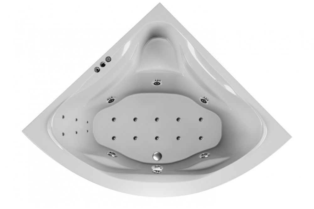 Ванна акриловая угловая Relisan RONA Гл000011627, 130x130, артикул Гл000011627