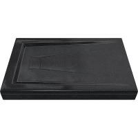 Душевой поддон из искусственного камня Good Door Атриум 120x80 ЛП00033 Черный