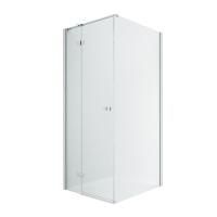 Душевое ограждение NEW TRENDY REFLEXA L 100x80x200 EXK-1238/EXK-0005 (хром)