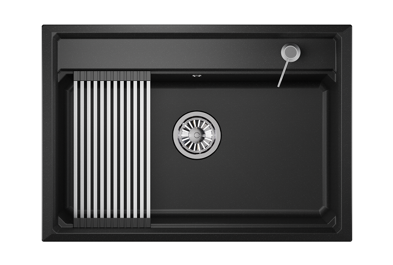 Кухонная мойка Granula 7301, ЧЁРНЫЙ, артикул 7301, ЧЁРНЫЙ