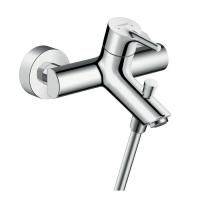 Смеситель для ванны и душа, Hansgrohe, Talis S, тип открывания воды-однорычажный, тип регулирования воды-керамический узел смешивания, тип установки-настенный, отверстия для монтажа-2, вынос излива, мм-166, тип излива-неподвижный, комплектация-переключате Смеситель для ванны и душа, Hansgrohe, Talis S, тип открывания воды-однорычажный, тип регулирования воды-керамический узел смешивания, тип установки-настенный, отверстия для монтажа-2, вынос излива, мм-166, тип излива-неподвижный, комплектация-переключате