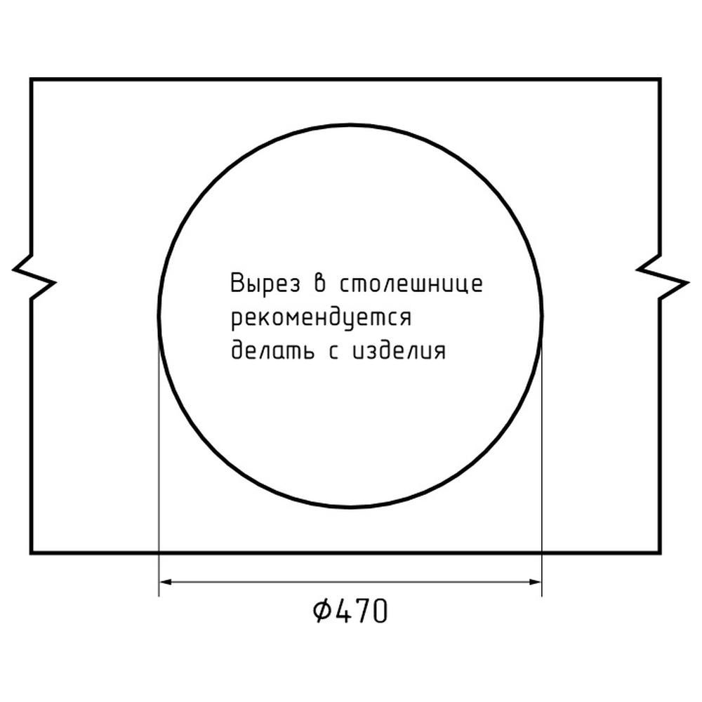 Кухонная мойка GranFest URBAN 649, песочный, артикул 649 песочный