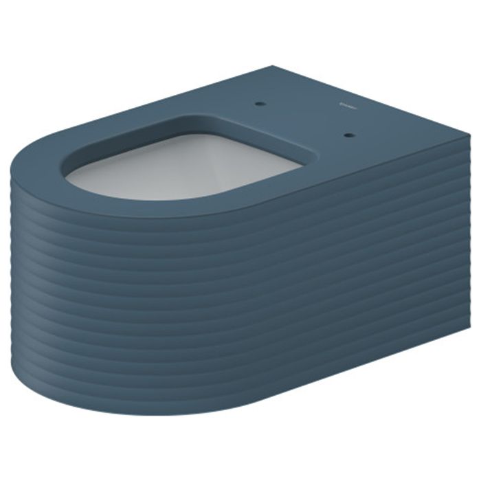 Duravit  Millio Унитаз подвесной &quot;Grooves&quot;  370х570 мм, крепление в компл.,цвет синий матовый