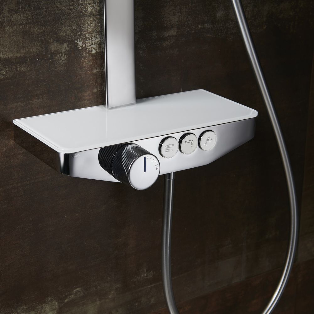 Душевая стойка Black&White U7855