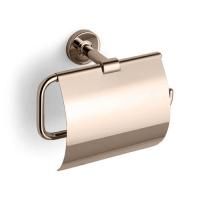 Bertocci Cinquecento Держатель для туалетной бумаги с крышкой, цвет: nichel mat