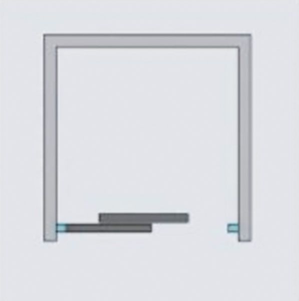 Душевая дверь в нишу Radaway Idea Black DWJ 100 R профиль Черный стекло прозрачное Душевая дверь в нишу Radaway Idea Black DWJ 100 R профиль Черный стекло прозрачное