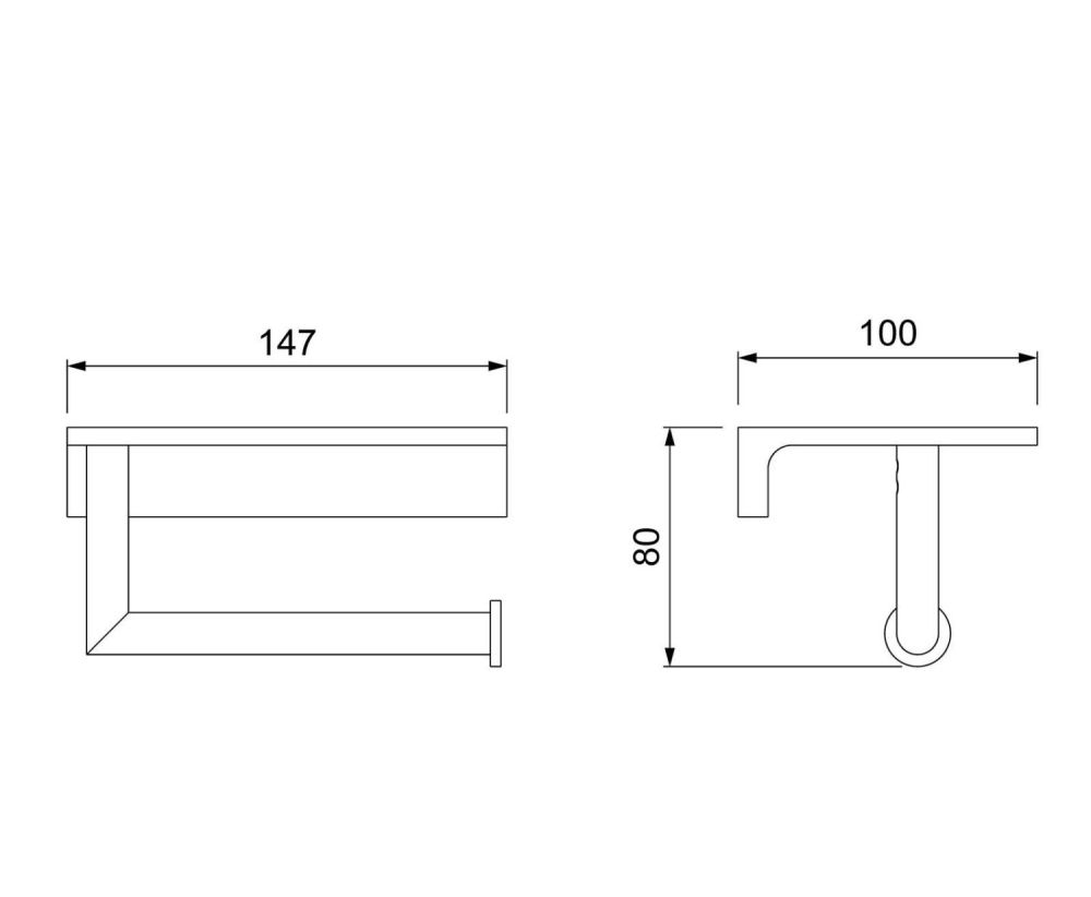 Бумагодержатель Timo Saona 13043/17 золото матовое, артикул 13043/17