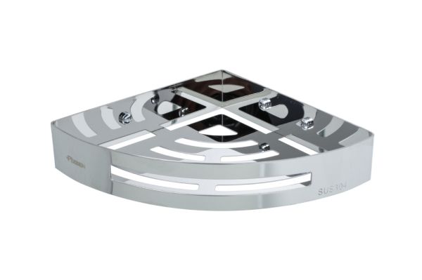 Угловая полка Fixsen Hotel FX-31003A Хром