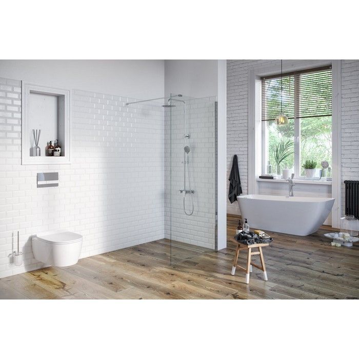 Стенка walk-in Vidoq 120 см (хром), артикул KAAC.1506.1200.LP