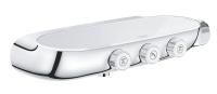 Внешняя часть термостатического смесителя для душа GROHE Grohtherm SmartControl на 3 выхода, хром (34713000) Внешняя часть термостатического смесителя для душа GROHE Grohtherm SmartControl на 3 выхода, хром (34713000)