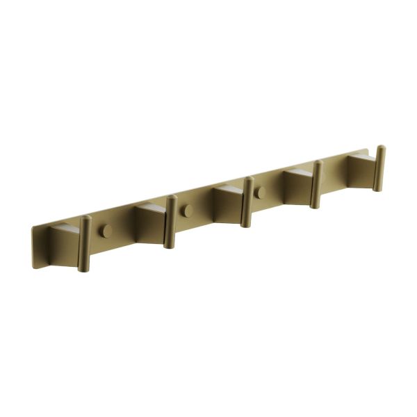 Планка с крючками BELZ B91315-5, брашированное золото