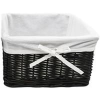 Корзина для белья WasserKRAFT Alme 35x35x20 WB-150-L Коричневая