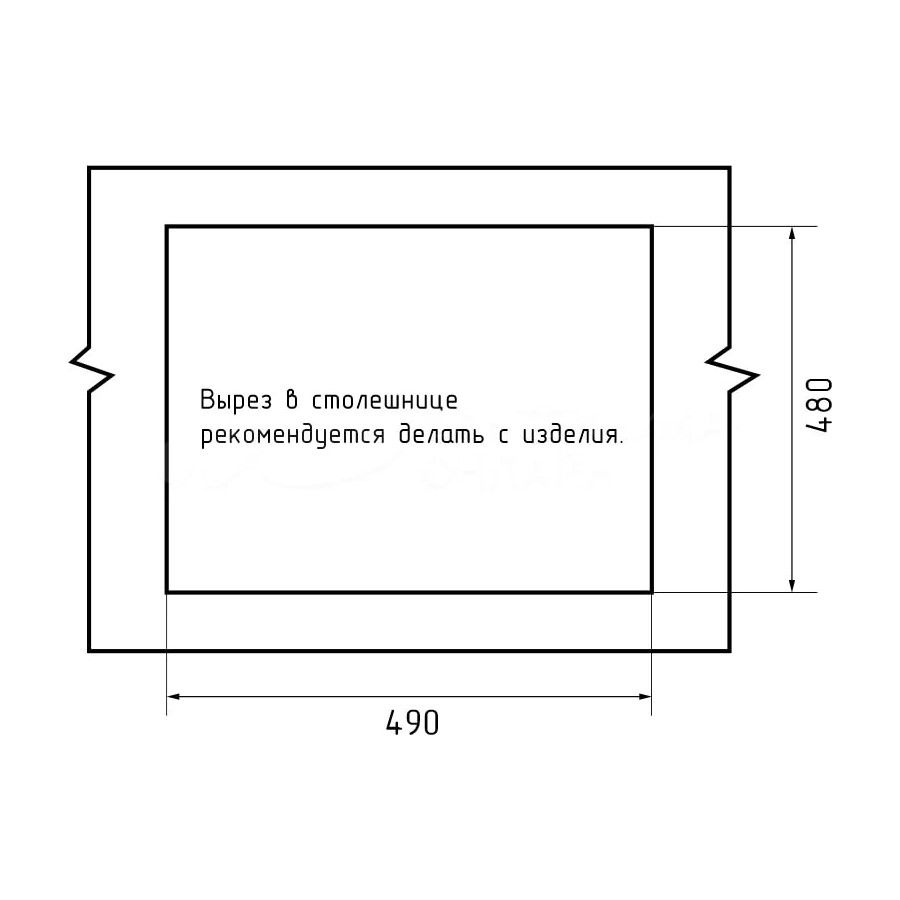 Кухонная мойка GranFest LEVEL 510, иней, артикул LV-510 иней