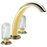 THG NAIADE Cмеситель на борт ванны, на 3 отверстия, без ручного душа, цвет полированное золото THG NAIADE Cмеситель на борт ванны, на 3 отверстия, без ручного душа, цвет полированное золото