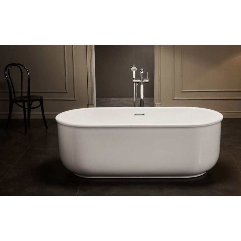 Акриловая ванна BelBagno BB401-1500-800 150х80 без гидромассажа Акриловая ванна BelBagno BB401-1500-800 150х80 без гидромассажа