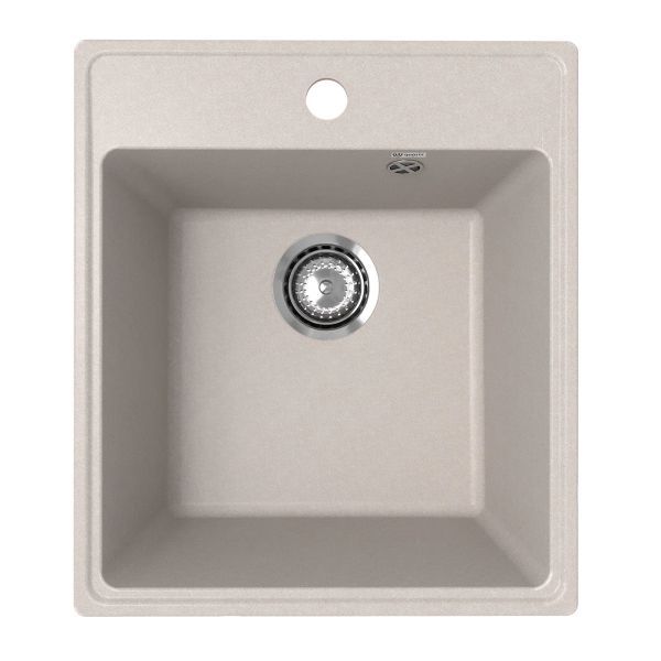 Кухонная мойка Ulgran Quartz Forte 425-10, песок