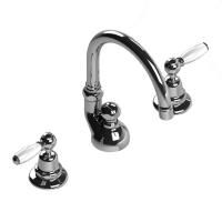Stella Italica Leve Смеситель для раковины на 3 отверстия 3225, с донным клапаном, цвет: хром