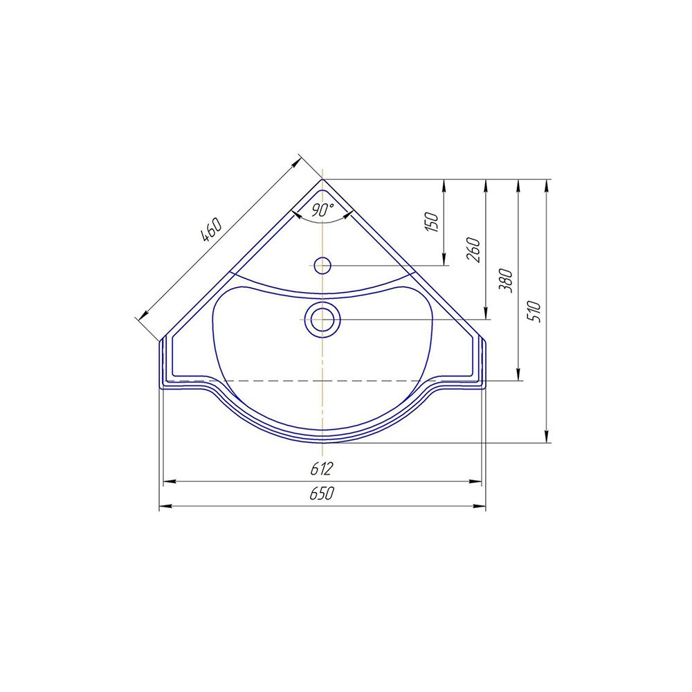 Комплект мебели для ванной Бриклаер КАНТРИ 60K, бежевый, артикул КАНТРИ 60K