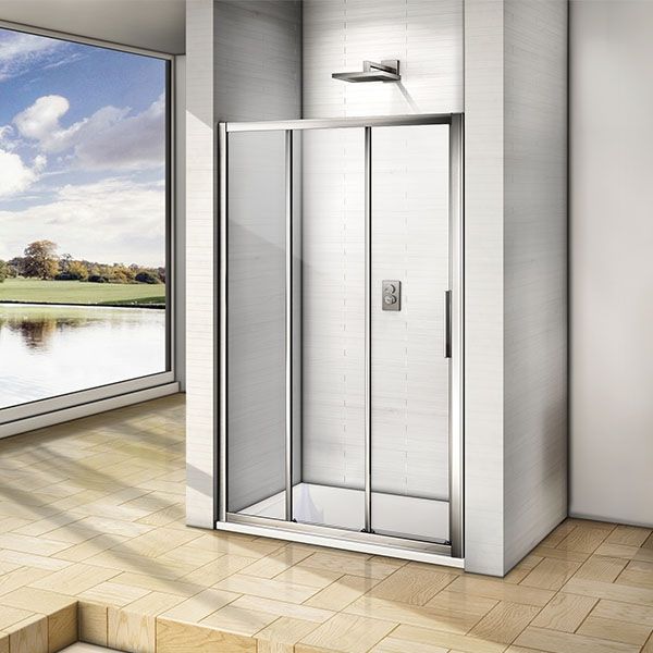 Душевая дверь в нишу Good Door Orion WTW-100 100 профиль Хром стекло прозрачное Душевая дверь в нишу Good Door Orion WTW-100 100 профиль Хром стекло прозрачное