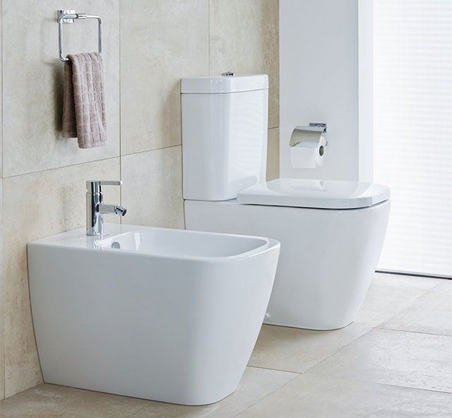 Унитаз компакт Duravit Happy D 2 2134090000 без бачка и крышки-сиденья