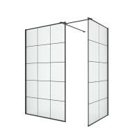 Душевое ограждение NEW TRENDY NEW MODUS BLACK 120x90x200 EXK-0277 (черный)