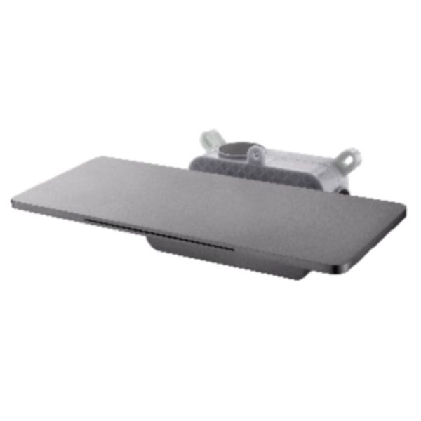 Встраиваемый излив с полкой Raglo R473.62.09, графит