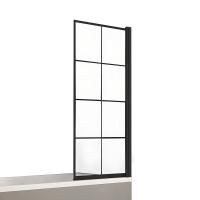 Шторка для ванны NEW TRENDY NEW SOLEO BLACK 70 см P-0047 (черный)