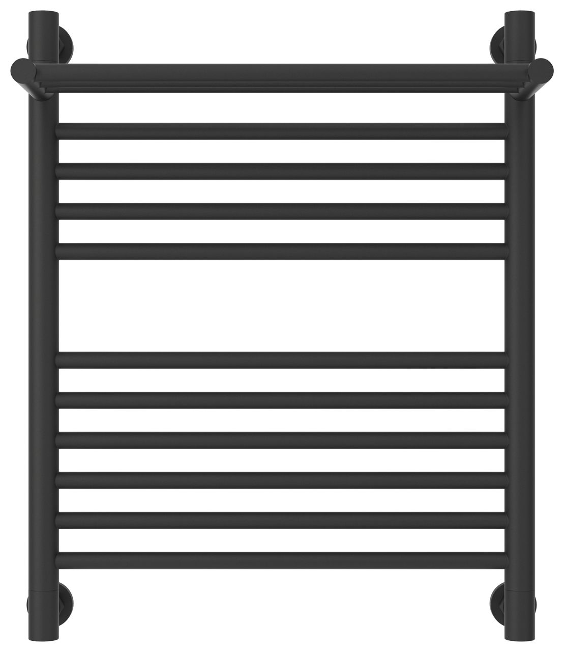 Полотенцесушитель водяной "БОГЕМА 1П +" 600х500 (МУАР Темный Титан (РЕ-64))