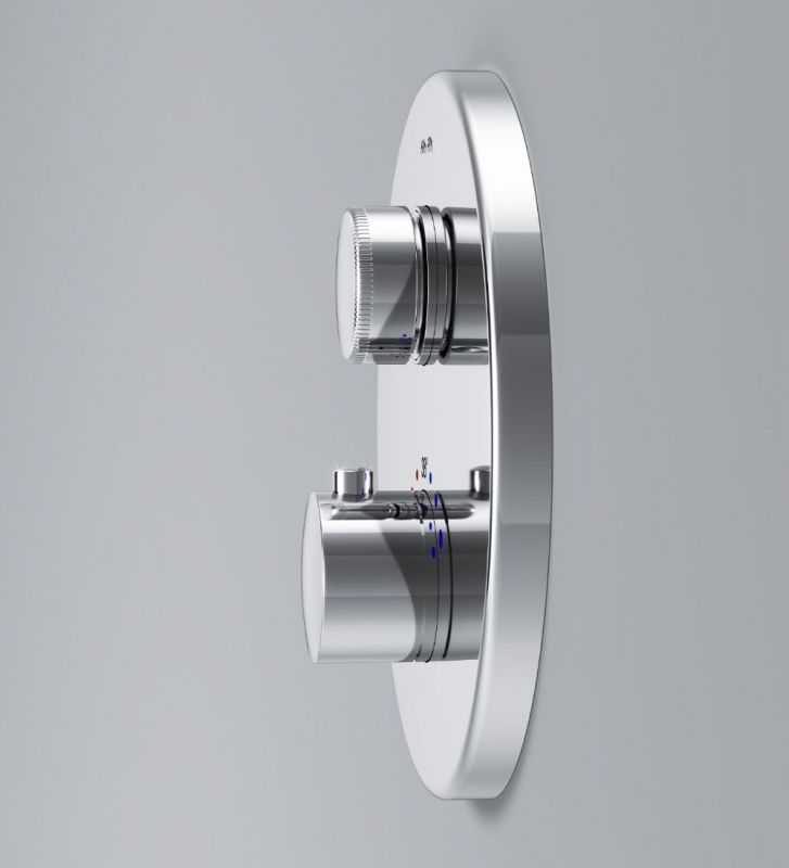 Смеситель для душа AM.PM Inspire 2.0 F50A75700 с термостатом Хром Смеситель для душа AM.PM Inspire 2.0 F50A75700 с термостатом Хром