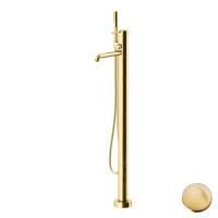 GATTONI CIRCLE TWO Смеситель для ванны напольный 994 мм, с встроенной частью, цвет ORO BRUSH GATTONI CIRCLE TWO Смеситель для ванны напольный 994 мм, с встроенной частью, цвет ORO BRUSH