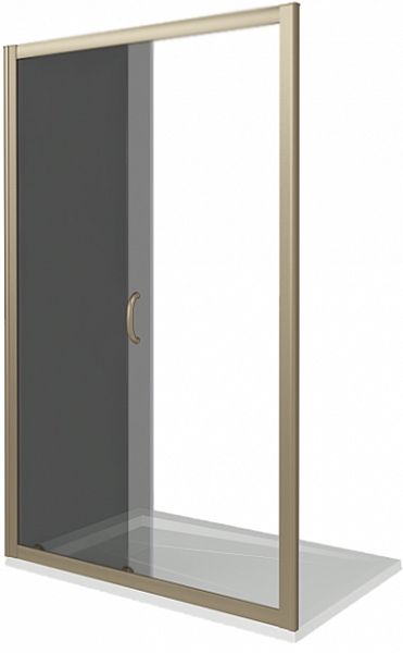 Душевая дверь в нишу Good Door Jazze WTW-110-B-BR 110 профиль Бронза стекло тонированное Душевая дверь в нишу Good Door Jazze WTW-110-B-BR 110 профиль Бронза стекло тонированное