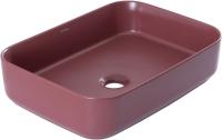 Раковина накладная Allen Brau Fantasy 50 4.11021.BD бордо