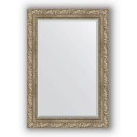 Зеркало Evoform Exclusive 95х65 Виньетка античное серебро