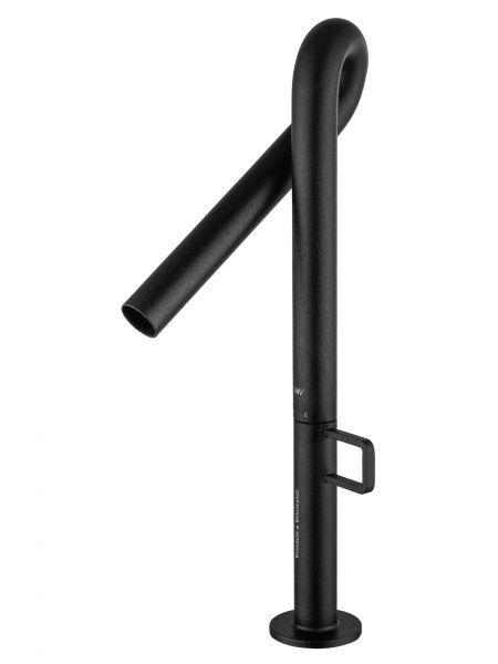 Смеситель для раковины WONZON & WOGHAND LOOP, Черный матовый (WW-112-00-508)