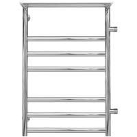 Водяной полотенцесушитель Terminus Хендрикс П7 500x796 4620768888823 с полкой Хром с боковым подключением 500