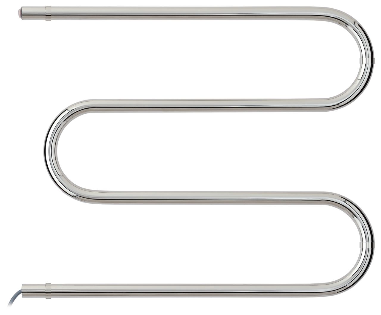 Электрический полотенцесушитель СТИЛЬЕ №03 М-образный 500х600 (64 Вт) (Без покрытия)