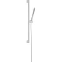 HG Pulsify Душевой набор 100 1jet EcoSmart+ с душевой штангой 65 см, матовый белый HG Pulsify Душевой набор 100 1jet EcoSmart+ с душевой штангой 65 см, матовый белый